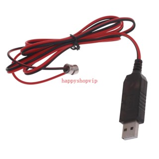 Hsv สายชาร์จแบตเตอรี่ USB แบบแม่เหล็ก พร้อมฝาปิด สําหรับแบตเตอรี่ 3 7V 14500 16340 26650