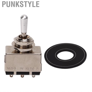 Punkstyle Guitar Toggle Switch  Metal Electric Guitars Selector Great Match for Playing