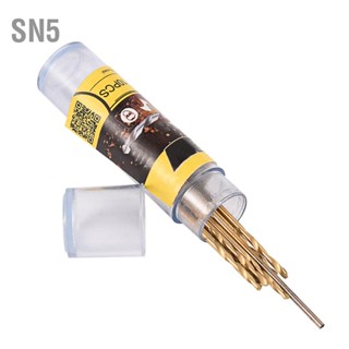 SN5 เครื่องมือสว่านไฟฟ้า 1.0 มม. Hss Twist Drilling 10 ชิ้น