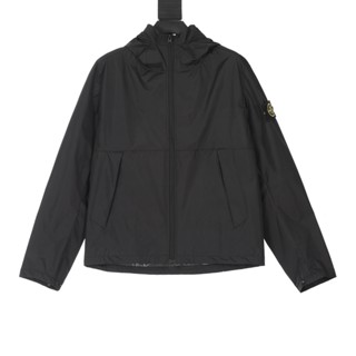 Stone Island 23ss เสื้อแจ็กเก็ต มีฮู้ด กันน้ํา ขนาด 3 ลิตร เหมาะกับฤดูใบไม้ผลิ ฤดูร้อน