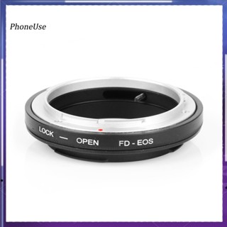 แหวนอะแดปเตอร์เมาท์โลหะ สําหรับกล้อง FD-EOS Canon FD Lens EOS EF DSLR