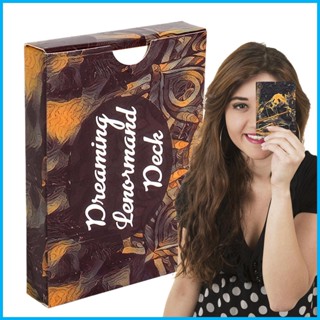 ไพ่ทาโรต์ Dreaming Lenormand Deck 36 ชิ้น สําหรับทํานายโชคลาภ