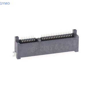 [cxGYMO] อะแดปเตอร์ซ็อกเก็ตเชื่อมต่อ PCI-E PCI Express PCie mSATA 52pin ความสูง 4.0 มม. ตัวเมีย SMT สําหรับ SSD HDY