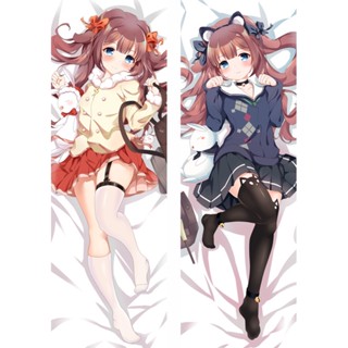 Azur Lane IJN Kiyonami ปลอกหมอนอิง ลายอนิเมะ Dakimakura ขนาด 50x150 ซม. สําหรับกอดร่างกาย