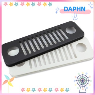 DAPHS ฝาครอบช่องระบายอากาศ พลาสติก ทรงสี่เหลี่ยมผืนผ้า ระบายอากาศ สําหรับตกแต่งโต๊ะคอมพิวเตอร์