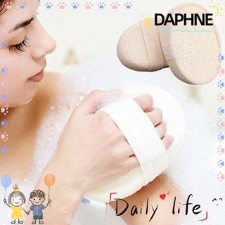 Daphne แปรงฟองน้ําใยบวบ สีเบจ สําหรับขัดผิว ขัดผิว ห้องน้ํา