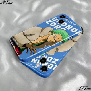 เคสโทรศัพท์มือถือ แบบฟิล์มแข็ง ลาย Zoro สําหรับ Apple Iphone 14promax 13 12 11 xs 7 8p B2ML