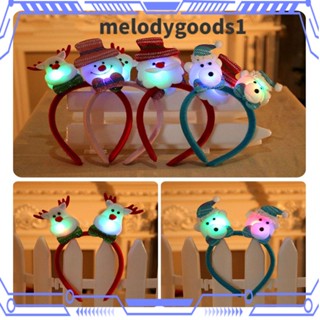 Melodygoods1 ที่คาดผมคริสต์มาส อุปกรณ์ตกแต่งปาร์ตี้ วันหยุดเทศกาล