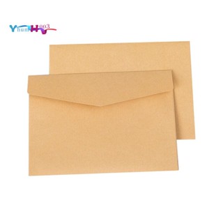 ซองจดหมายกระดาษคราฟท์ ขนาดเล็ก 105 X 70 มม. 100 ชิ้น