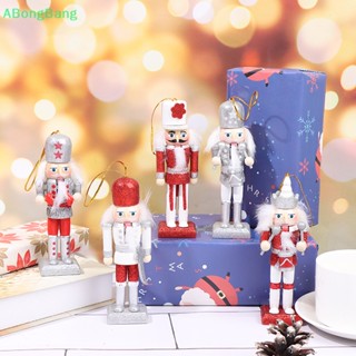 Abongbang โมเดลฟิกเกอร์ Nutcracker Solider ขนาด 12 ซม. สําหรับตกแต่งบ้าน คริสต์มาส