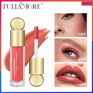 Tullamore บลัชออนเนื้อลิควิด Silky Natural Makeup Brightening Water Rouge Blush Not Easy To Fade 7.5ml (tata.th)