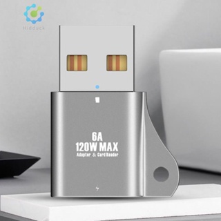 อะแดปเตอร์การ์ดรีดเดอร์ Type-C เป็น USB 3.0 OTG TF USB เป็น Type C OTG ชาร์จเร็ว สําหรับโทรศัพท์มือถือ หูฟัง [Hidduck.th]