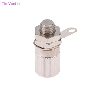 Thevantin ขั้วต่อทองแดงบริสุทธิ์ M6 * 23 รู 4 มม. พร้อมซ็อกเก็ตกล้วย 1 ชิ้น