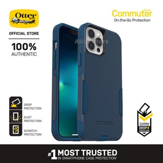Otterbox Commuter Series เคสโทรศัพท์ สําหรับ iPhone 13 Pro Max / 13 Pro / 13/13 Mini เคสป้องกัน - สีน้ําเงินกรมท่า