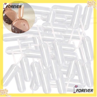 Forever ปิเปตพลาสติกใส ทรงสี่เหลี่ยมผืนผ้า ขนาดเล็ก 4 มล. 150 ชิ้น