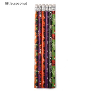 [little.coconut] ดินสอเบส ลายฮาโลวีน เป็นมิตรกับสิ่งแวดล้อม 10 ชิ้น