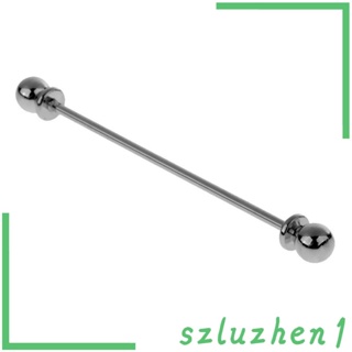 [Szluzhen1] เครื่องประดับผู้ชาย คลิปหนีบเนคไทน์ ทรงกลม - ของขวัญ -