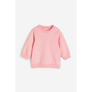 H&amp;M เสื้อวอร์มผ้าคอตตอน Girl Cotton sweatshirt 0579010_2