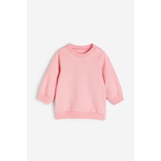 H&amp;M เสื้อวอร์มผ้าคอตตอน Girl Cotton sweatshirt 0579010_2