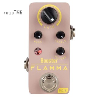 Flamma FC18 แป้นเหยียบเอฟเฟคกีตาร์ True Bypass วงจร