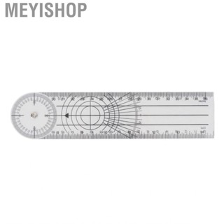 Meyishop Angle Measurement Ruler Practical Sturdy Structure Tough Adjustable Finder for School