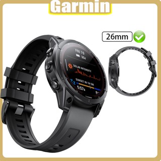 สายนาฬิกาข้อมือ ขนาด 26 มม. สําหรับ Garmin Fenix 5X Plus 7X 6X Pro Fenix 3 Sapphire 3 HR