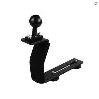 {fly} Aluminum Alloy Diving Handle Tray Bracket Single Handheld Hand Grip Video Stabilizer Portable Balancer Holder with 1/4inch Screw &amp; Ball Adapter for  6/5/4/3+/3 SJCAM SJ4