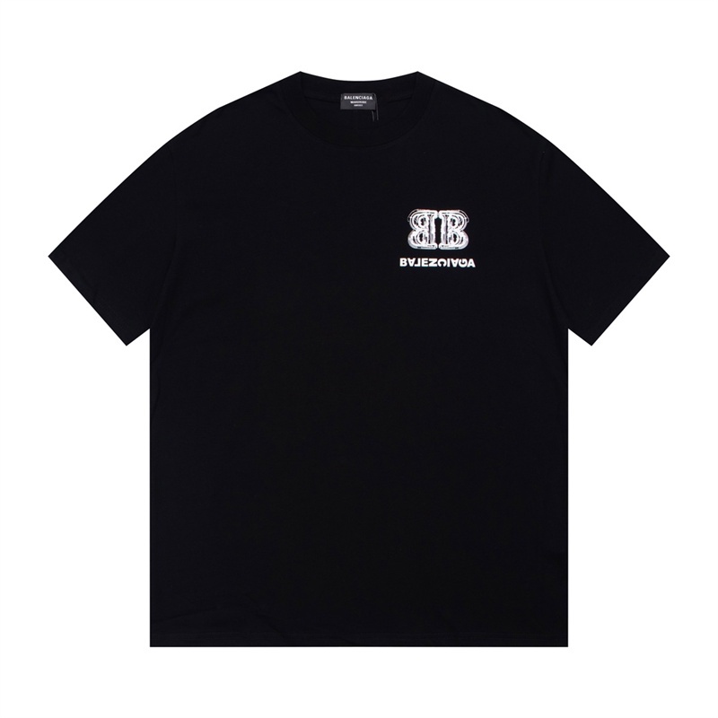 เสื้อยืดคอกลม แขนสั้น ลายโลโก้ สไตล์คลาสสิก K67Ue7