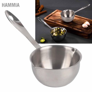 HAMMIA หม้ออุ่นเนย All in One Flat Induction Bottom Stainless Steel Mini Butter Hot Pot Milk Pan Small Saucepan