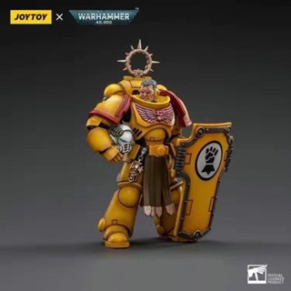 [พร้อมส่ง] โมเดลทหาร JOYTOY Dark Source 1: 18 Warhammer 40k Imperial Fist Veteran Cerez ขยับได้