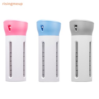 [risingmeup] ขวดเปล่า 4 In 1 เติมได้ กันรั่ว สําหรับใส่สบู่ เจลอาบน้ํา