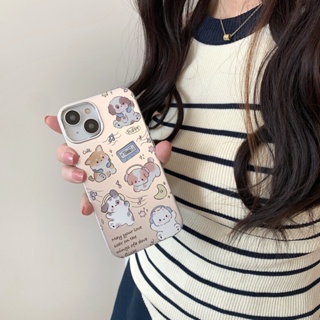 เคสโทรศัพท์มือถือแบบแข็ง ลายการ์ตูนสุนัข สําหรับ iPhone 11 12 12Pro 12promax 13Pro 13 13promax 14 14Pro 14promax 11