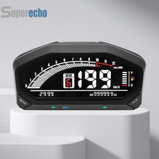 เครื่องวัดระยะทางดิจิทัล 12000 RPM สําหรับรถมอเตอร์ไซด์ 1 2 4 [superecho.th]