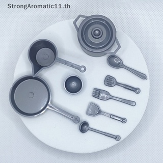 Strongaromatic โมเดลส้อมจําลอง ขนาดมินิ 1:12 สําหรับตกแต่งบ้านตุ๊กตา DIY