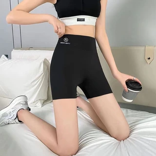 กางเกงขาสั้น เอวสูง ใส่ออกกําลังกาย สำหรับผู้หญิง