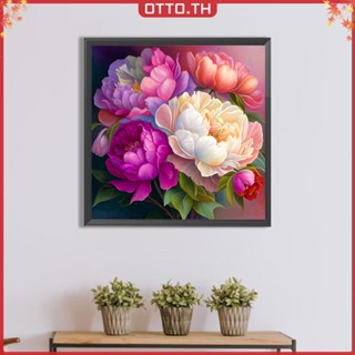 ✾ออตโต้✤【คุณภาพสูง】ภาพวาดปักเพชร ทรงกลม ลายเด็ก 5D DIY สําหรับตกแต่งบ้าน