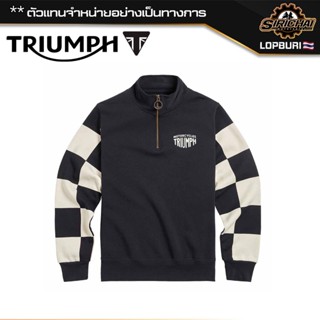 เสื้อสเวตเตอร์ Triumph MSWS2330 ของแท้ 100%✅ ( 📌แนะนำลด 1 ไซส์จากปกติ ไซส์ยุโรปคับ )