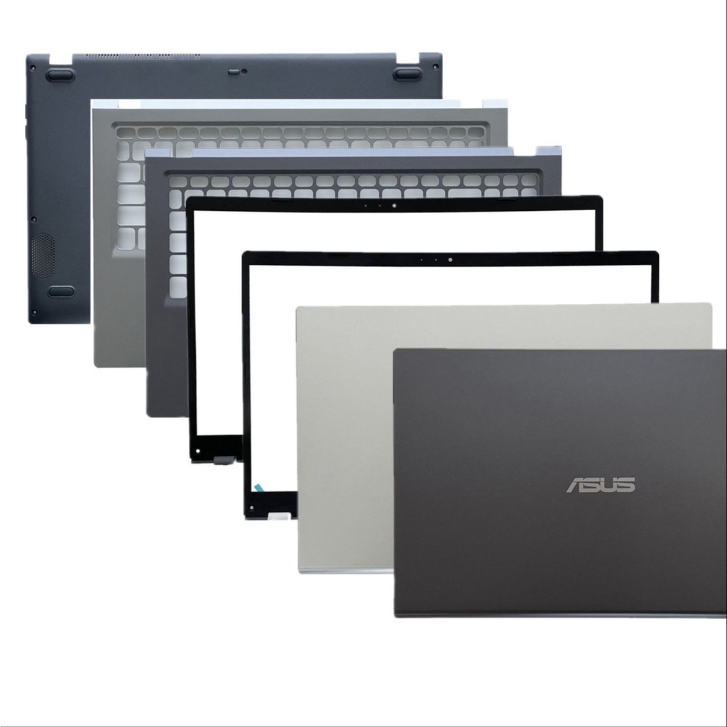 เคสแล็ปท็อป LCD ด้านหน้า ด้านหลัง สีเทา สีเงิน สําหรับ Asus X515 X515M X509 Y5200F V5200J FL8850 FL8700 X515DA X515JP F515MA V5200E V5200J
