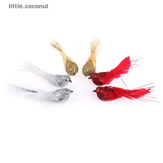 [little.coconut] กิ๊บติดต้นไม้ ประดับขนนก กลิตเตอร์ Diy สําหรับตกแต่งบ้าน ปาร์ตี้