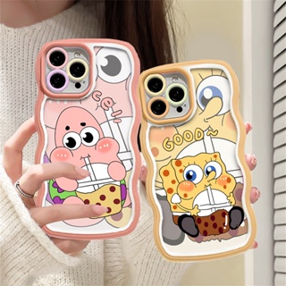 เคสซิลิโคนนิ่ม ลายการ์ตูนสพันจ์บ็อบ กันตก สําหรับ Infinix Hot 9 10 10s 11 11s 12 12i 20 Play NFC Note 8 10 11 12 12i Pro Smart 6 7 Plus 4G 5G