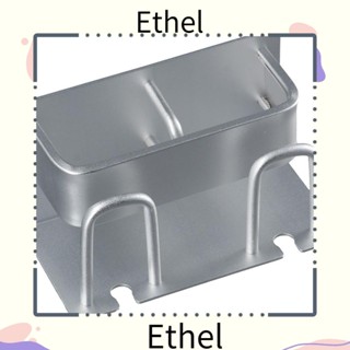 Ethel1 ที่วางแปรงสีฟัน ที่จัดระเบียบแก้ว สีเทา สีเงิน กาวสเตนเลส สีดํา ที่วางมีดโกนในห้องน้ํา