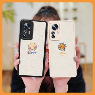creative leather Phone Case For Xiaomi 12 Pro youth Phone lens protection advanced Silica gel couple cute protective texture