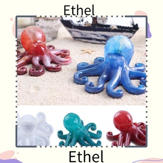 Ethel1 แม่พิมพ์ซิลิโคนเรซิ่น อีพ็อกซี่ รูปปลาหมึก UV ถอดง่าย สําหรับทําเครื่องประดับ แฮนด์เมด