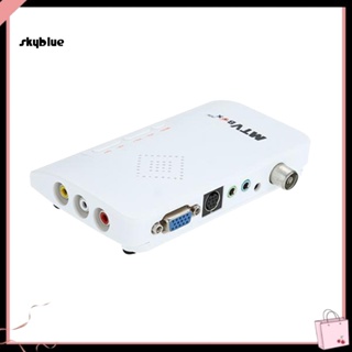 [Sy] กล่องรับสัญญาณทีวีดิจิทัล RF AV เป็น VGA HDTV ขนาดเล็ก