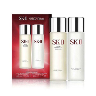 Skii sk2 SK SK-II ชุดโลชั่นน้ําใส สองชิ้น 230 มล. + โลชั่นใส 230 มล.