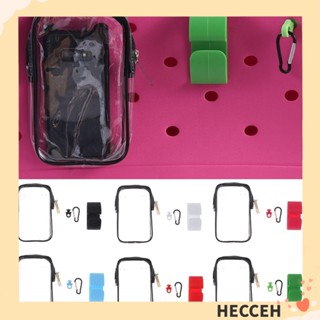 Hecceh พวงกุญแจ PVC แบบใส กันน้ํา อุปกรณ์เสริม สําหรับกระเป๋าชายหาด