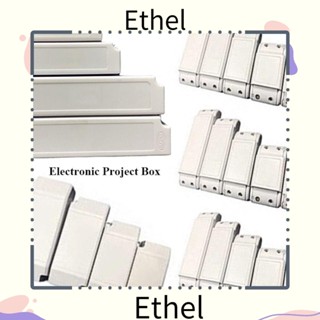 Ethel1 กล่องโปรเจคอิเล็กทรอนิกส์ พลาสติก ABS 10 ขนาด DIY