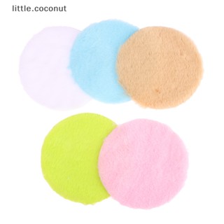 [little.coconut] พรมปูพื้น ทรงกลม ขนาดเล็ก สําหรับบ้านตุ๊กตา 1 ชิ้น