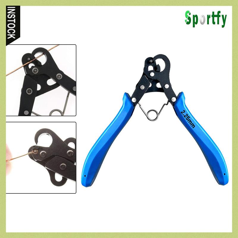 [lzdxwcke1] คีมม้วนลวด ทรงกลม 1 ขั้น สําหรับห่อแหวน งานฝีมือ Diy คีมเหล็กคาร์บอน สําหรับห่อเครื่องประดับ คีมม้วนลูกปัด 9 เข็ม สําหรับทําเครื่องประดับ งานฝีมือ