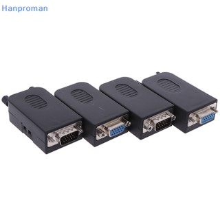 Hanproman&gt; ปลั๊กเชื่อมต่อ D-SUB DB15 VGA ตัวผู้ 3 แถว 15 Pin